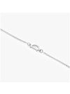 20074586 Margherita three circle 18K white gold necklace - DAMIANI - BALAAN 6