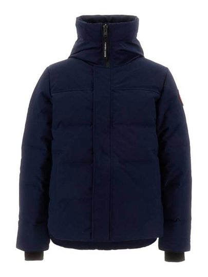 Macmillan Iconic Label Padded Parka Navy - CANADA GOOSE - BALAAN 2