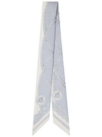 Medusa Head Print Scarf Grey - VERSACE - BALAAN 1