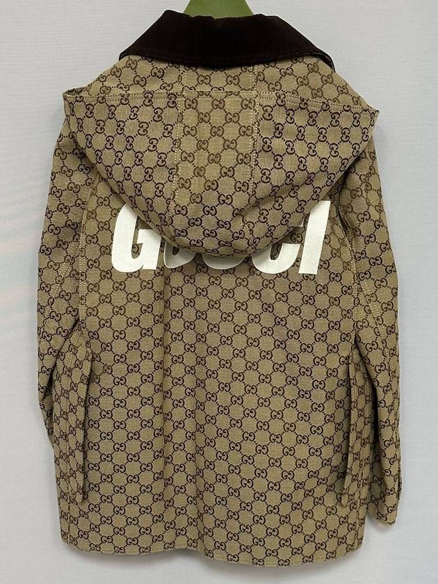 GG cotton blend canvas coat 42 - GUCCI - BALAAN 4