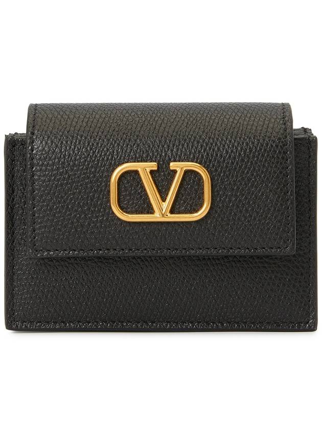 V logo signature women s card wallet P0X36SNP 0NO - VALENTINO - BALAAN 1