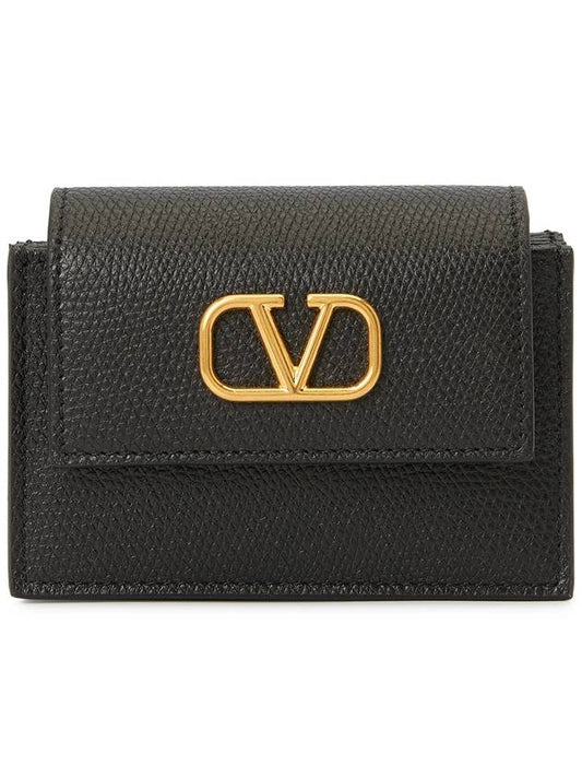 V logo signature women s card wallet P0X36SNP 0NO - VALENTINO - BALAAN 1