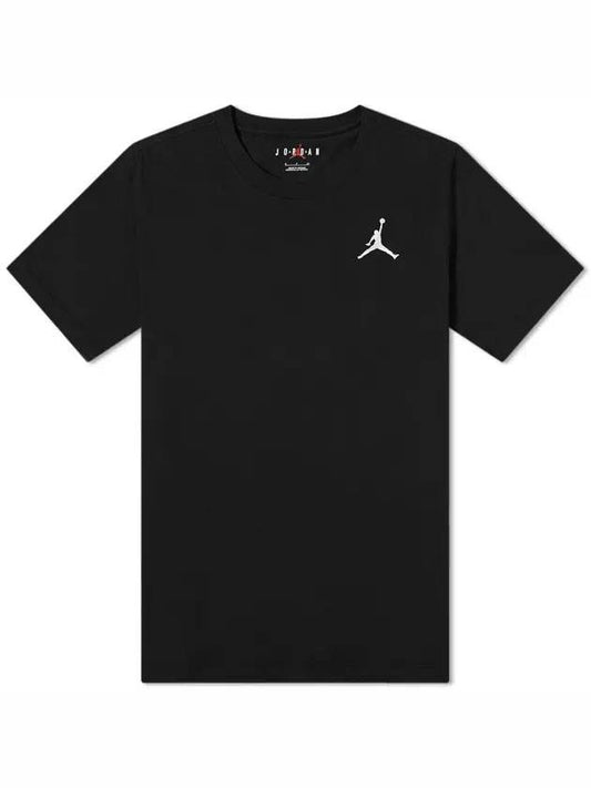 Jordan Jumpman Crew Neck Short Sleeve T Shirt Black - NIKE - BALAAN 1