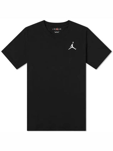 Jordan Jumpman Crew Neck Short Sleeve T Shirt Black - NIKE - BALAAN 1