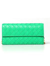 Intrecciato Chain Long Wallet Parakeet - BOTTEGA VENETA - BALAAN 3