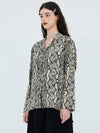 Python Collar Blouse - KOOKEESEE - BALAAN 3