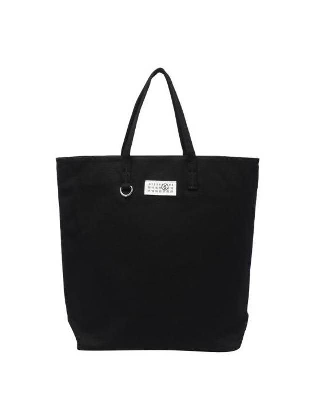 Number Canvas Large Tote Bag Black - MAISON MARGIELA - BALAAN 1