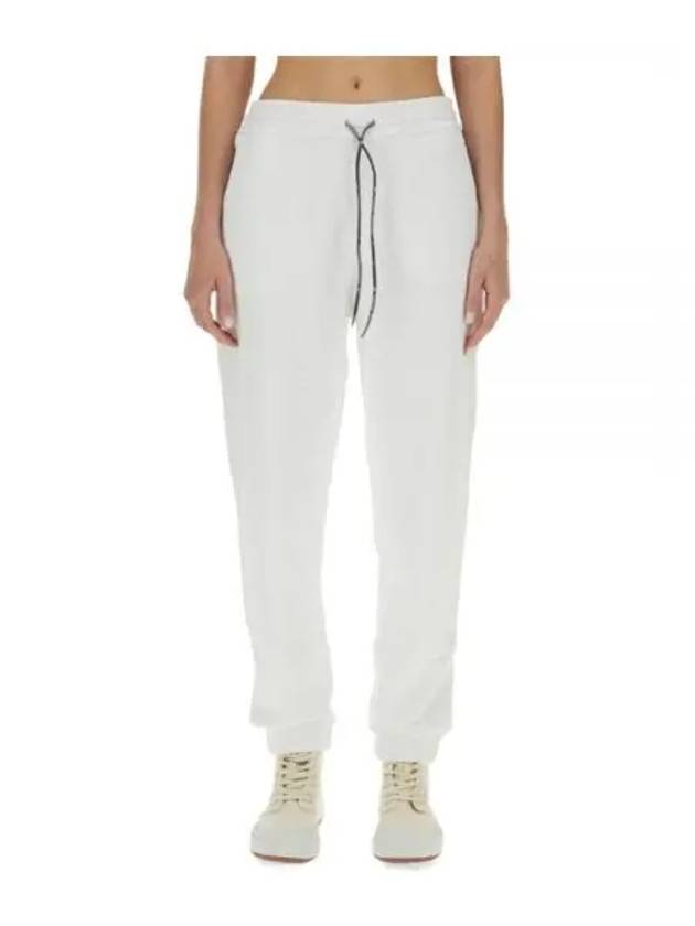 Logo Classic Drawstring Cotton Track Pants White - VIVIENNE WESTWOOD - BALAAN 2