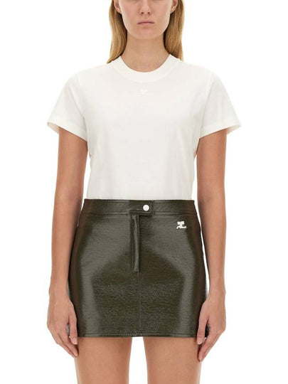 T-SHIRT IN COTONE - COURREGES - BALAAN 2