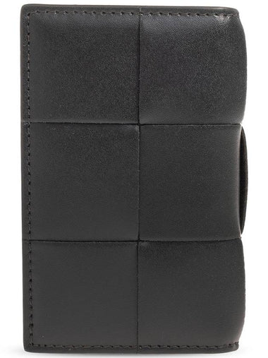 Bottega Veneta Folding Card Case, Men's, Green - BOTTEGA VENETA - BALAAN 1