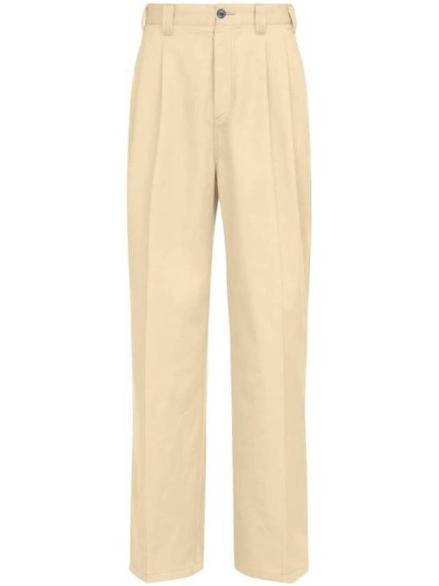 Skater Chino Wide Pants Pink Beige - MAISON MARGIELA - BALAAN 1