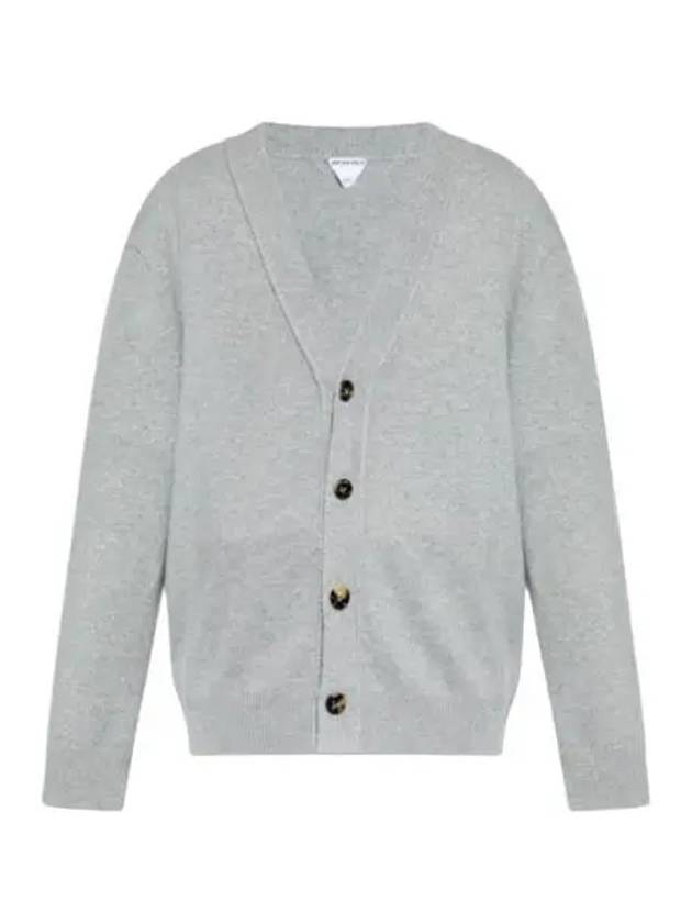 Classic Cashmere Cardigan Grey - BOTTEGA VENETA - BALAAN 2