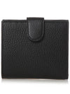 GG Interlocking Half Wallet Black - GUCCI - BALAAN 4