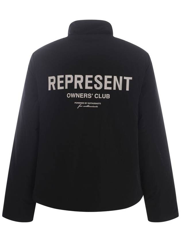 Represent Black Down Jacket - REPRESENT - BALAAN 1