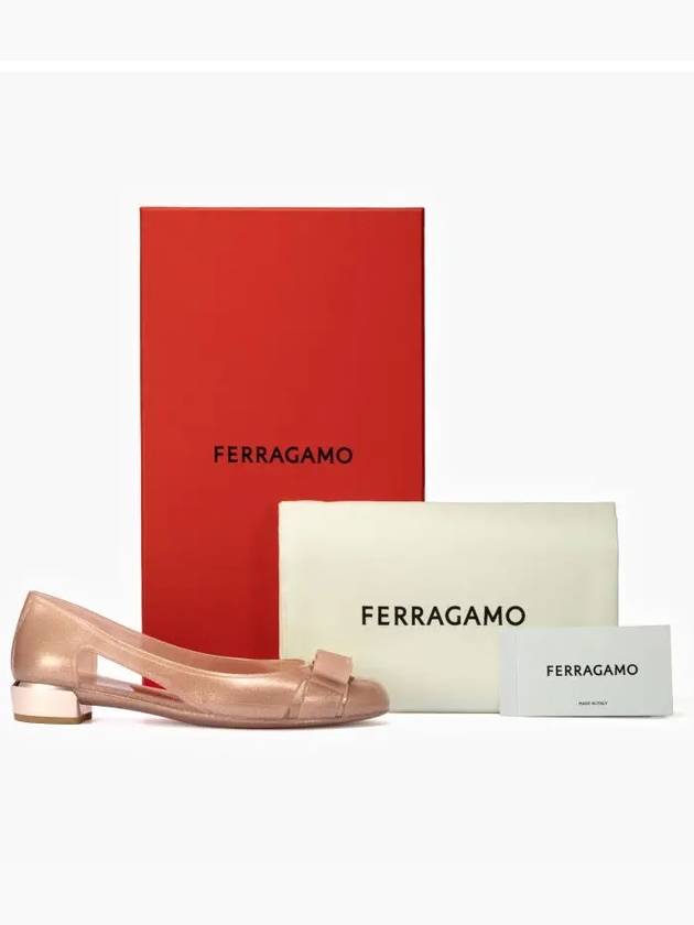 Vara Bow Jelly Ballet Flat Amaraetti - SALVATORE FERRAGAMO - BALAAN 5