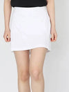 Women's Amelie Golf Mini Skirt White - J.LINDEBERG - BALAAN 2