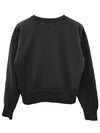 Mobyli Logo Sweatshirt Black - ISABEL MARANT ETOILE - BALAAN 4