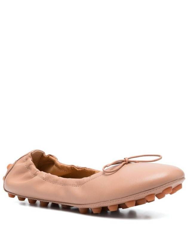 Leather Bubble Ballerina Pink - TOD'S - BALAAN 5