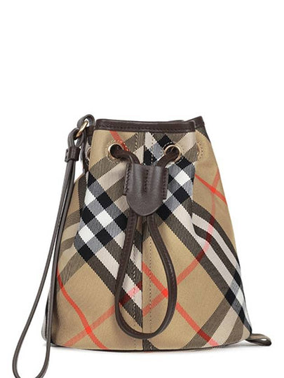 Check drawstring mini bag 8093916 - BURBERRY - BALAAN 2