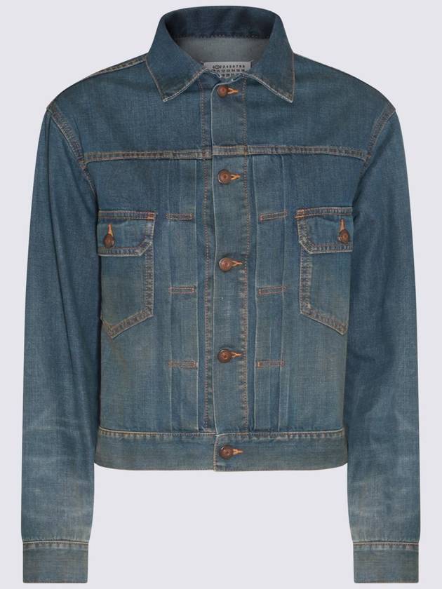 American Classic Denim Jacket Blue - MAISON MARGIELA - BALAAN 5