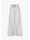 Women s Two Tuck Pleated Wide Pants Melange Gray - BRUNELLO CUCINELLI - BALAAN 1