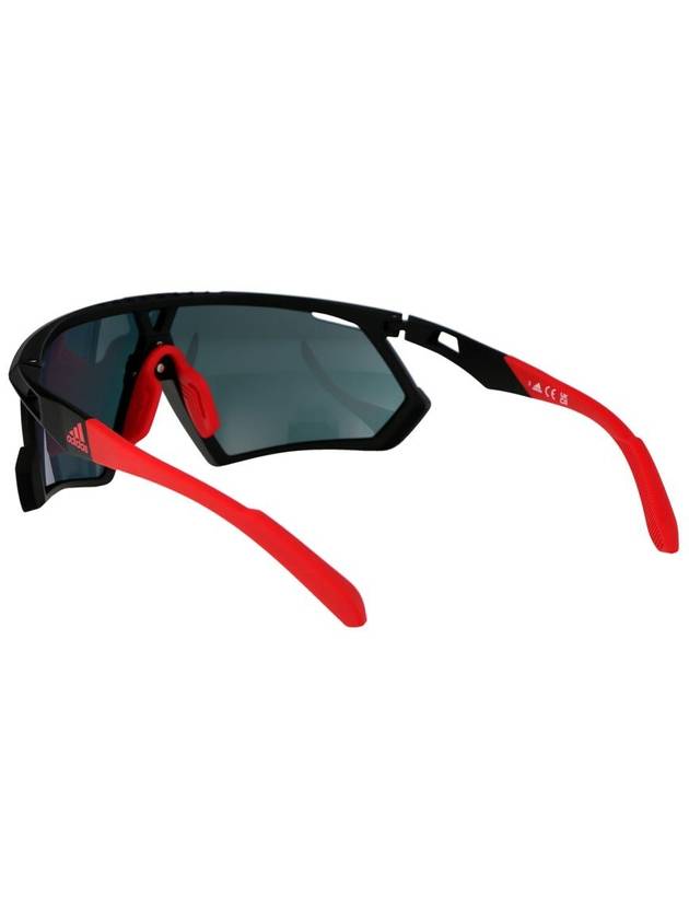 Eyewear Sports Shield Frame Sunglasses Red - ADIDAS - BALAAN 5