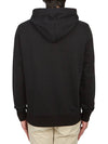 Logo Plaque Cotton Hood Black - MOOSE KNUCKLES - BALAAN 4