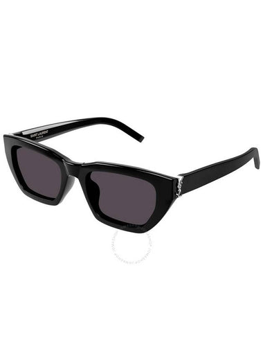 Saint Laurent Black Cat Eye Ladies Sunglasses SL M127-F 001 53 - SAINT LAURENT - BALAAN 1