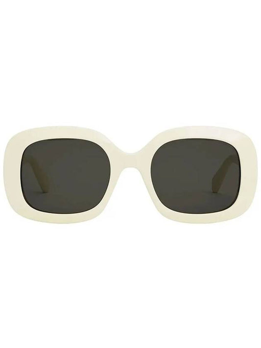 Eyewear Triomphe 10 Acetate Sunglasses White - CELINE - BALAAN 2