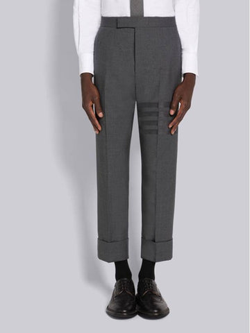 4 line classic backstrap pants MTC001A 06146 025 - THOM BROWNE - BALAAN 1