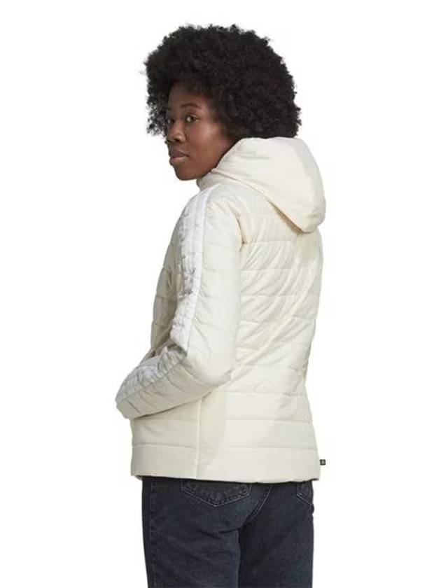 Slim fit lightweight padded jacket HK5251 cream WOMENS UK8 - ADIDAS - BALAAN 2