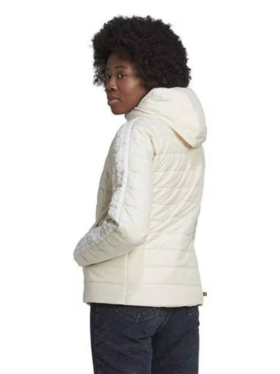 Slim fit lightweight padded jacket HK5251 cream WOMENS UK8 - ADIDAS - BALAAN 2