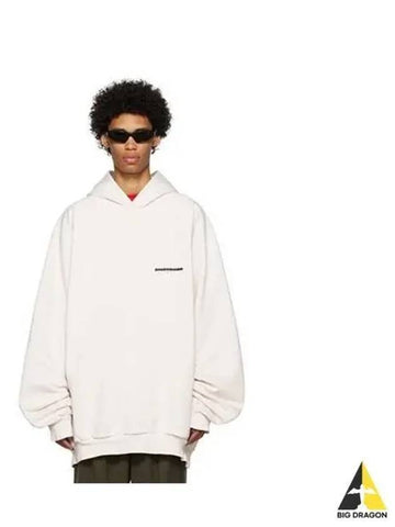 White Strike 1917 Oversized Hoodie 697879 TMVH2 - BALENCIAGA - BALAAN 1