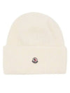 Wool Beanie White - MONCLER - BALAAN 2