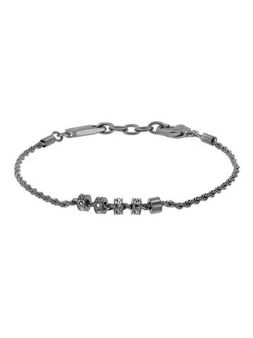 Rondelles Stainless Steel Bracelet Silver - EMPORIO ARMANI - BALAAN 1