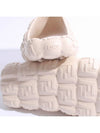 Logo Cloud Rubber Slippers Camelia - FENDI - BALAAN 5