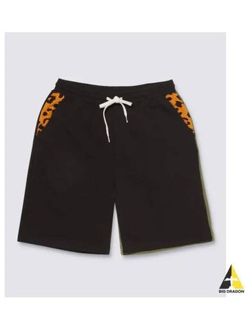 Skeleton Shorts Asian Artist Collection Black VN000JHJBLK1 - VANS - BALAAN 1