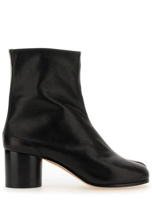 Tabi Lambskin Ankle Middle Boots Black - MAISON MARGIELA - BALAAN 4