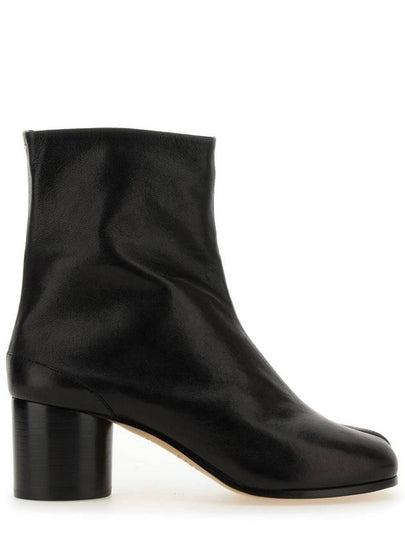 Tabi Lambskin Ankle Middle Boots Black - MAISON MARGIELA - BALAAN 2