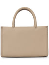 Ella Bio Mini Tote Bag Beige - TORY BURCH - BALAAN 4