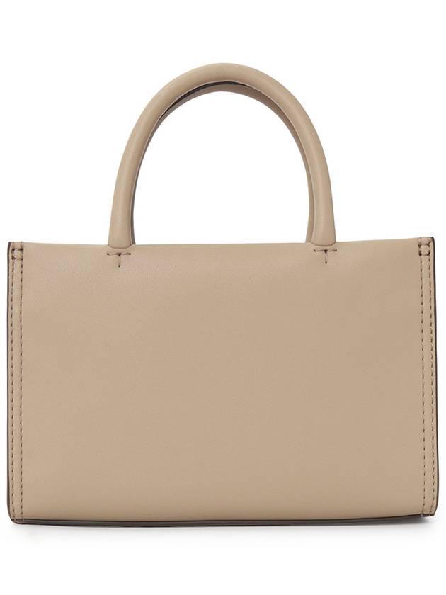 Ella Bio Mini Tote Bag Beige - TORY BURCH - BALAAN 4