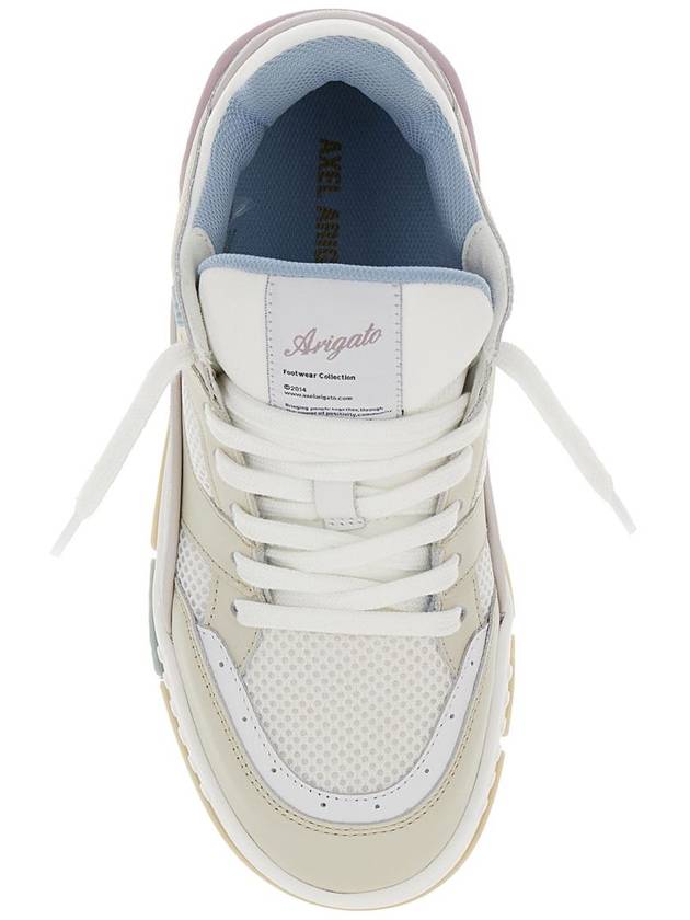 'Area Lo' White And Multicolor Sneakers With Logo Detail In Leather Blend Woman - AXEL ARIGATO - BALAAN 4