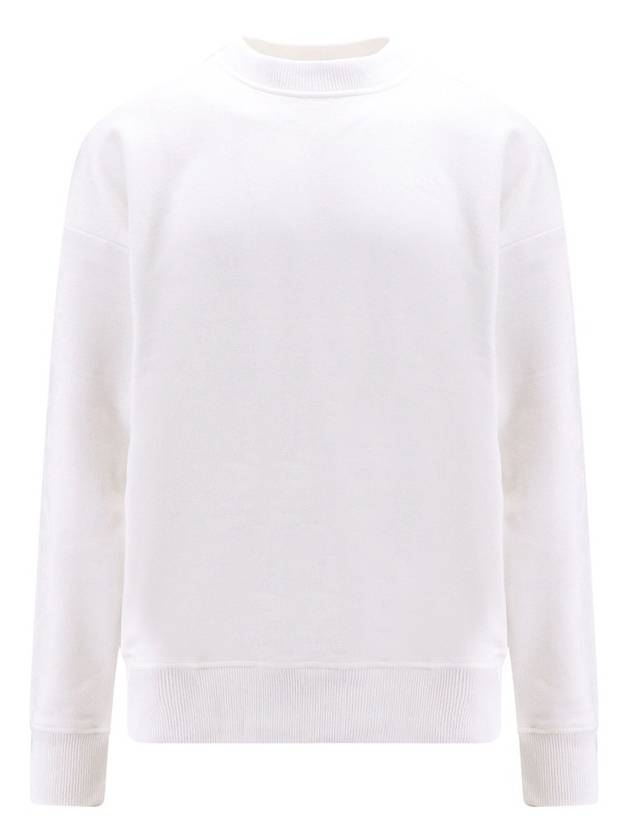 Men's Logo Embroidery Sweatshirt White - DIESEL - BALAAN 2