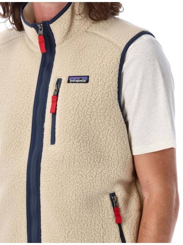 Men's Retro Pile Vest Light Khaki - PATAGONIA - BALAAN 4