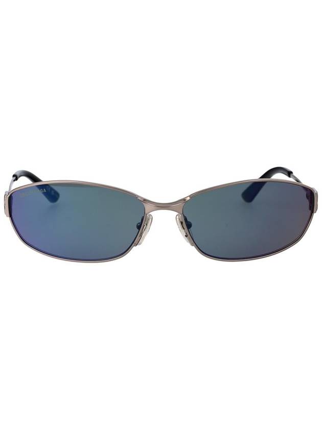 Sunglasses BB0336S 002 RUTHENIUM RUTHENIUM VIOLET - BALENCIAGA - BALAAN 2