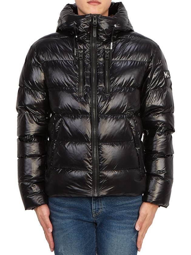 VICTOR BLACK Men s Hooded Padded Jacket Classic Fit - MACKAGE - BALAAN 3