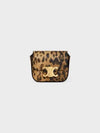 Mini Claude Leopard Print Canvas Cross Bag - CELINE - BALAAN 2