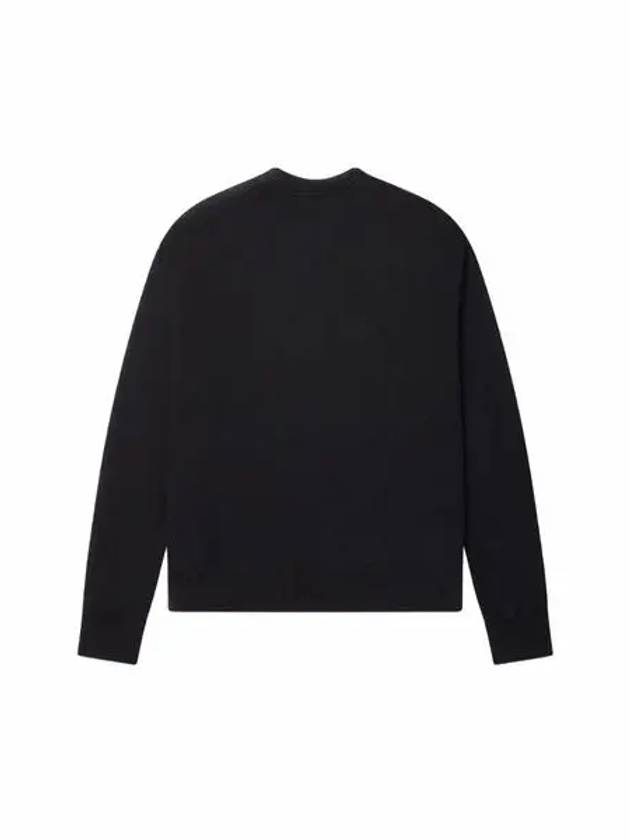 A COLD WALL Men s Black Essential Logo Sweatshirt AC221MMT300I - A-COLD-WALL - BALAAN 3