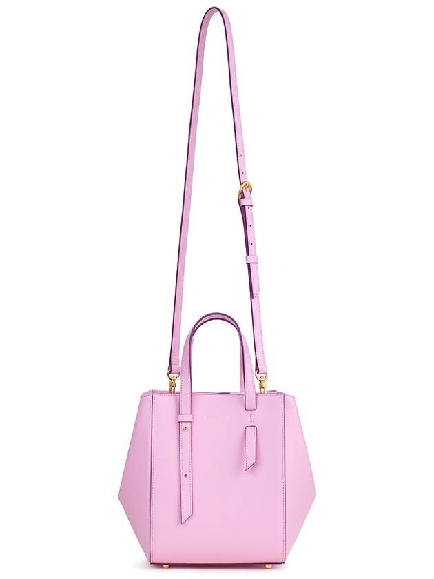 Blooming Leather Two Way Tote Bag Lilac - LECHROMAQI - BALAAN 11