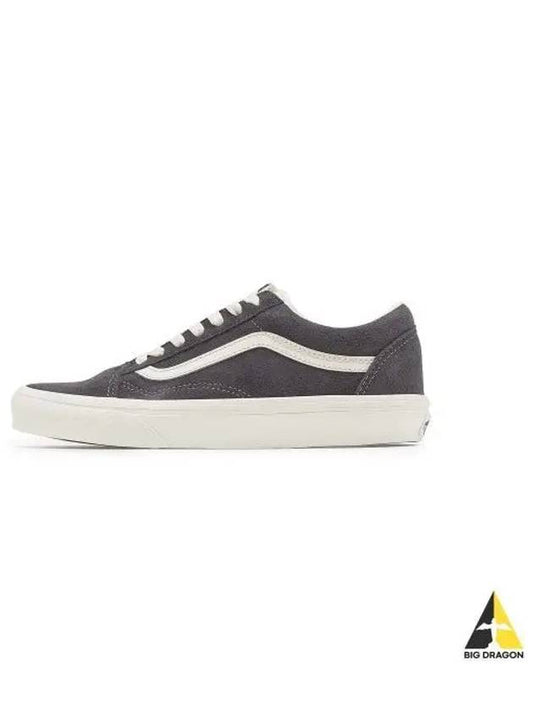 Old School Suede Dark Gray Marshmallow VN000CT8ENH1 - VANS - BALAAN 1